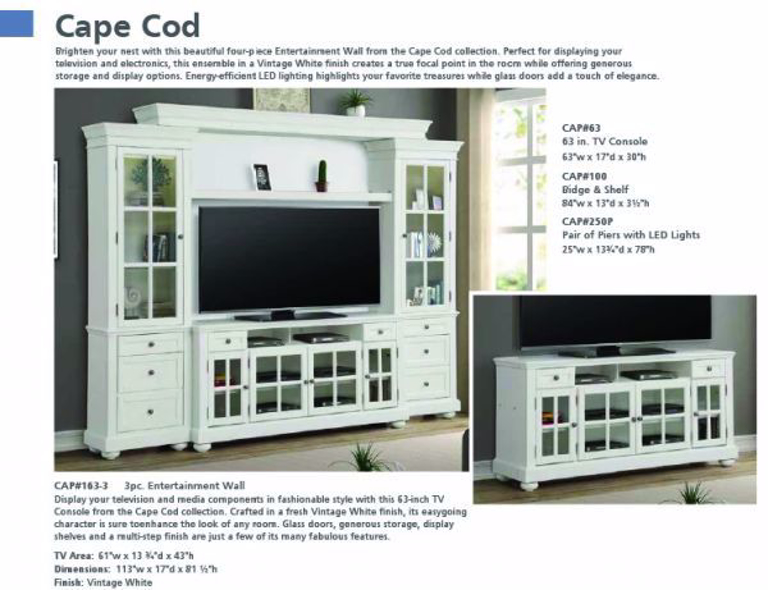 CAPE COD TV CONSOLE Adcock Furniture & Design