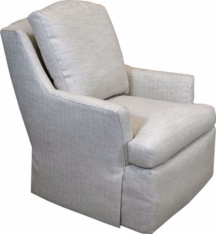 JESSICA CHARLES CAGNEY SWIVEL ROCKER | Adcock Furniture & Design