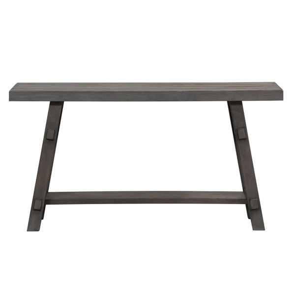 MODERN FARMHOUSE SPLAY LEG SOFA TABLE Adcock Furniture & Design