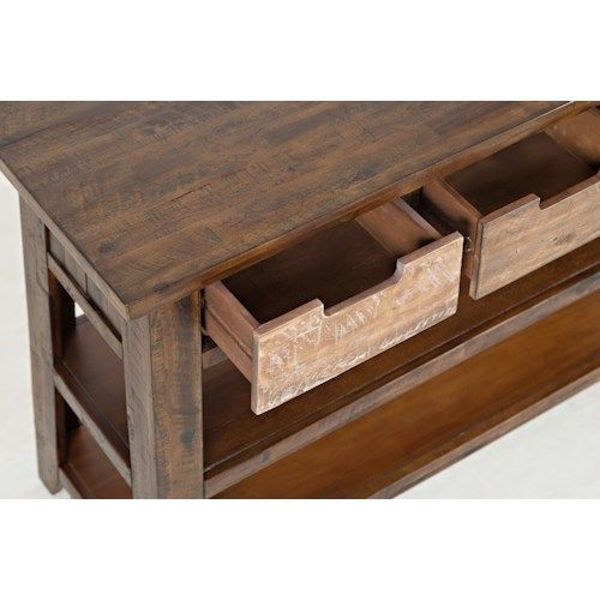 PAINTED CANYON SOFA TABLE | Adcock Furniture & Design